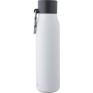 Recycled stainless steel drinking bottle (600 ml) Cassian, w (Thermos)