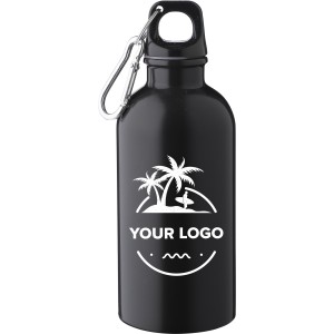 Recycled stainless steel single walled bottle (400 ml) Sable (Water bottles)