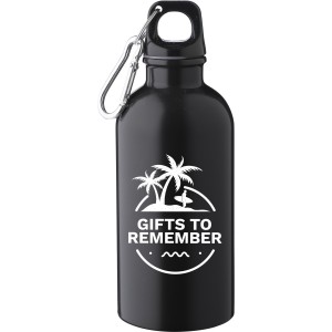 Recycled stainless steel single walled bottle (400 ml) Sable (Water bottles)