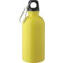 Recycled stainless steel single walled bottle (400 ml) Sable