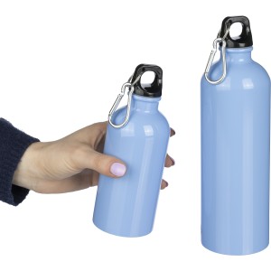 Recycled stainless steel single walled bottle (400 ml) Sable (Water bottles)