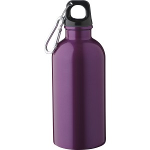 Recycled stainless steel single walled bottle (400 ml) Sable (Water bottles)