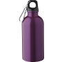 Recycled stainless steel single walled bottle (400 ml) Sable