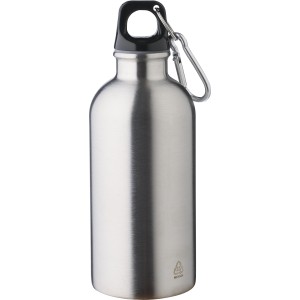 Recycled stainless steel single walled bottle (400 ml) Sable (Water bottles)