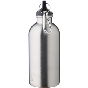 Recycled stainless steel single walled bottle (400 ml) Sable (Water bottles)