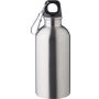 Recycled stainless steel single walled bottle (400 ml) Sable