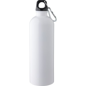 Recycled stainless steel single walled bottle (750 ml ) Emer (Water bottles)