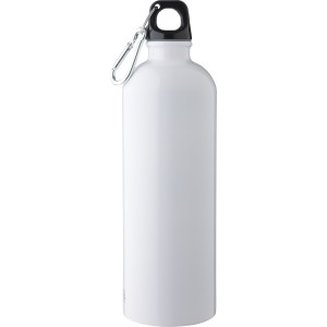 Recycled stainless steel single walled bottle (750 ml ) Emer (Water bottles)