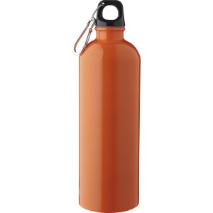 Recycled stainless steel single walled bottle (750 ml ) Emer (Water bottles)