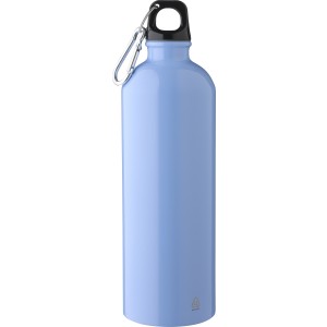 Recycled stainless steel single walled bottle (750 ml ) Emer (Water bottles)