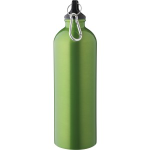 Recycled stainless steel single walled bottle (750 ml ) Emer (Water bottles)
