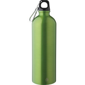 Recycled stainless steel single walled bottle (750 ml ) Emer (Water bottles)