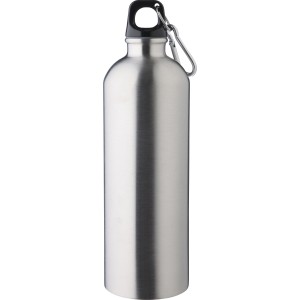 Recycled stainless steel single walled bottle (750 ml ) Emer (Water bottles)