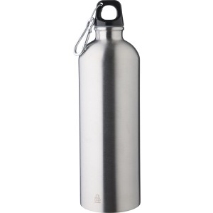 Recycled stainless steel single walled bottle (750 ml ) Emer (Water bottles)