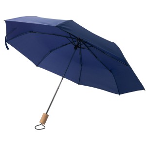 RPET 190T umbrella Brooklyn, blue (Foldable umbrellas)
