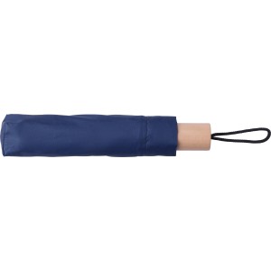 RPET 190T umbrella Brooklyn, blue (Foldable umbrellas)
