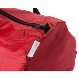 rPET 210D foldable duffle bag José, Red (Travel bags)