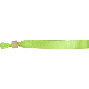 rPET (300D) wristcord Tarian, lime (Lanyard, armband, badge holder)