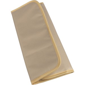 rPET charcutterie set Evelisse, brown (Metal kitchen equipments)