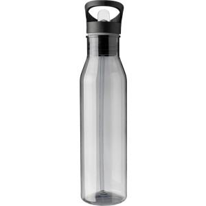 rPET drinking bottle ­(730 ml) Manfred, black (Water bottles)