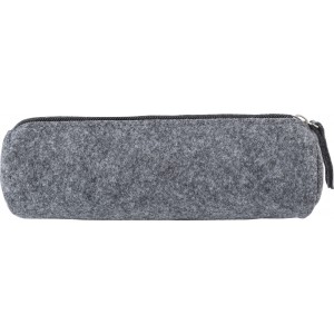 RPET felt pencil case Samantha, grey