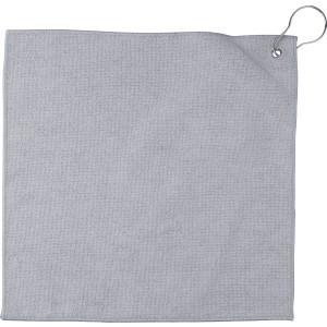 rPET golf towel Idris, light green (Towels)