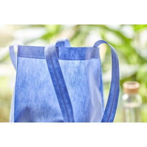 RPET nonwoven (70 gr/m2) shopping bag Ryder, cobalt blue (Shopping bags)