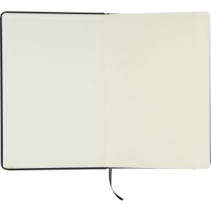 rPET notebook (A5) Eamon, black (Notebooks)
