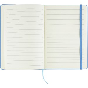 rPET notebook (A5) Eamon, light blue (Notebooks)