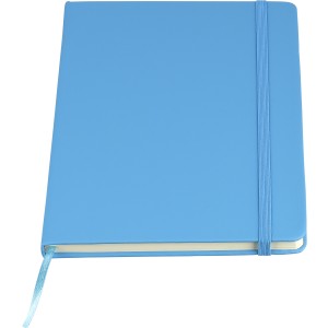 rPET notebook (A5) Eamon, light blue (Notebooks)