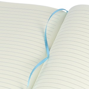 rPET notebook (A5) Eamon, light blue (Notebooks)
