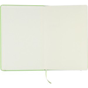 rPET notebook (A5) Eamon, lime (Notebooks)