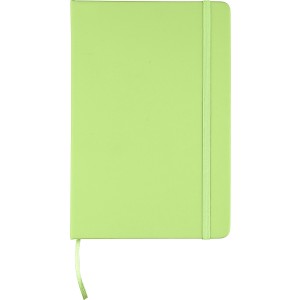 rPET notebook (A5) Eamon, lime (Notebooks)