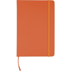 rPET notebook (A5) Eamon, orange (Notebooks)