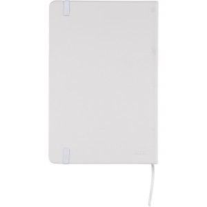 rPET notebook (A5) Eamon, white (Notebooks)