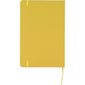 rPET notebook (A5) Eamon, yellow (Notebooks)