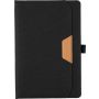 rPET notebook A5 Thorsten, black