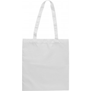 RPET polyester (190T) shopping bag Anaya, white