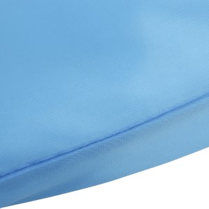 rPET polyester (210D) drawstring backpack Calix, light blue (Backpacks)