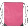 rPET polyester (210D) drawstring backpack Calix, pink