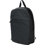 RPET polyester (600D) laptop backpack Phineas, black (1015162-01)