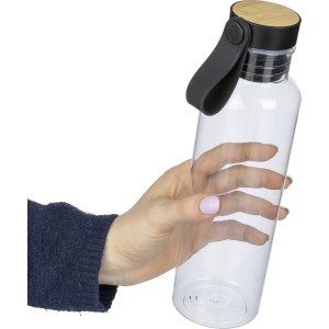 rPET  single-walled drinking bottle (750 ml) Aisling, neutra (Water bottles)