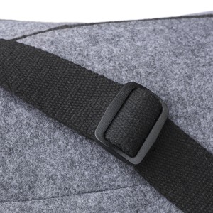 rPET sports bag Corliss, dark grey (Shoulder bags)