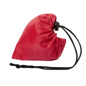 Sabia RPET foldable tote bag, Red (Shopping bags)