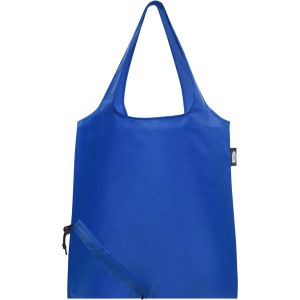 Sabia RPET foldable tote bag, Royal blue (Shopping bags)