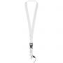 Sagan phone holder lanyard with detachable buckle, White