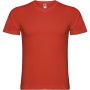 Samoyedo short sleeve men's v-neck t-shirt, Red