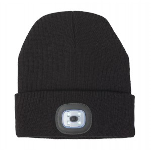Acrylic beanie Vivian, black