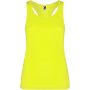 Shura women's sports vest, Fluor Yellow