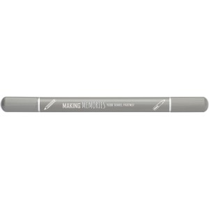 Skribi ballpoint pen and notebook set, Grey (Notebooks)